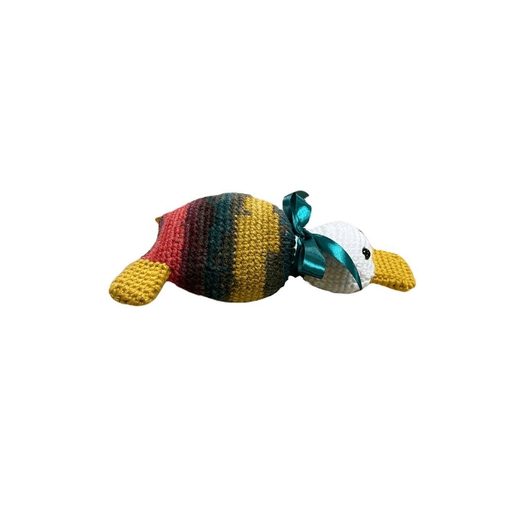 Handmade Crochet Duck - Unique Treasures