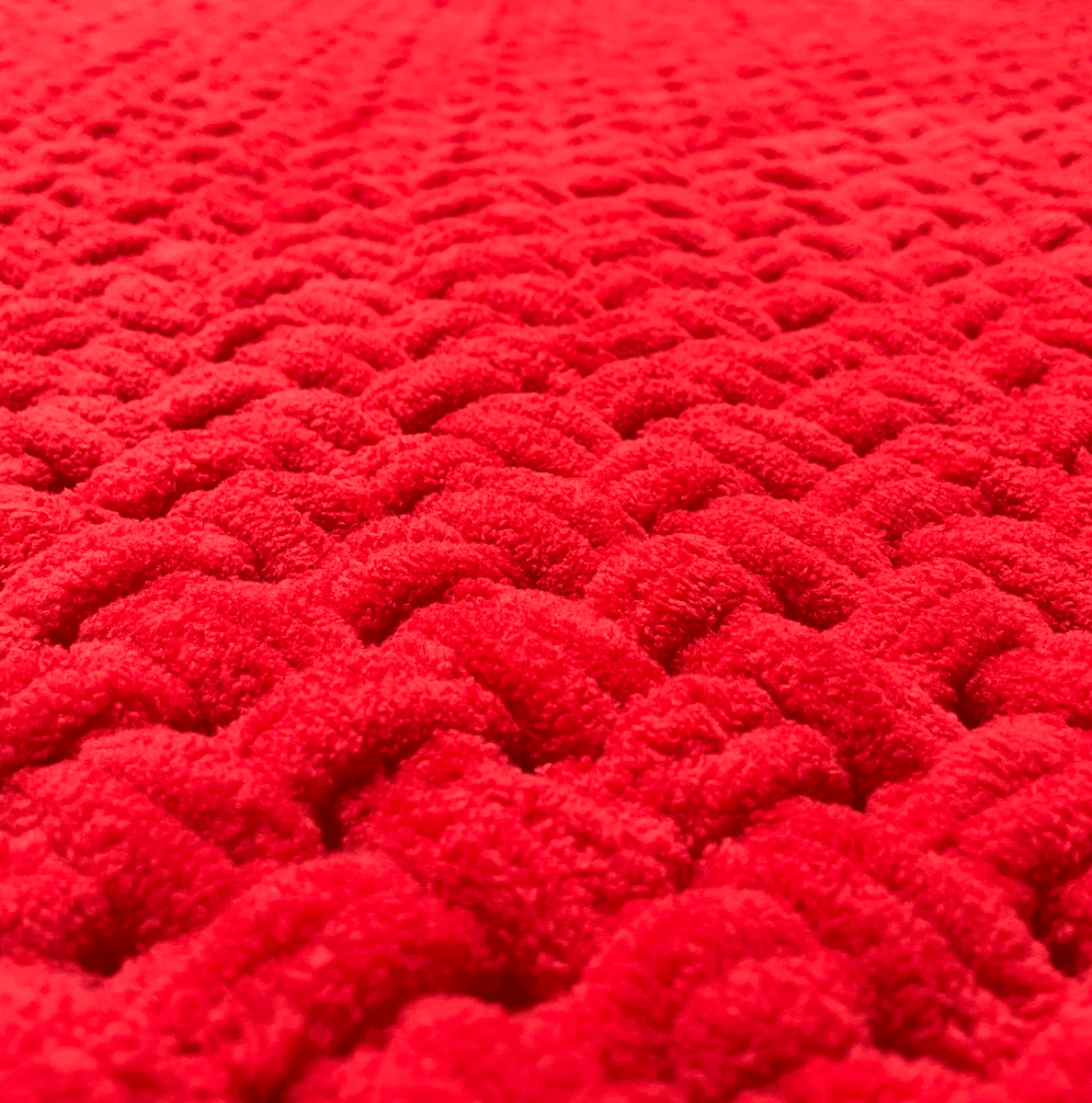 Cozy Red Hand-Knit Blanket - Unique Treasures