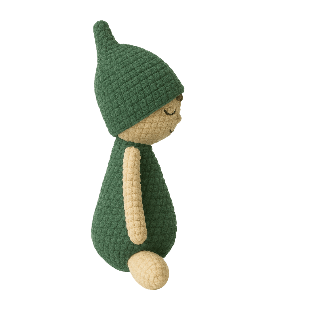 Handmade Crochet Sleepy Doll - Unique Treasures