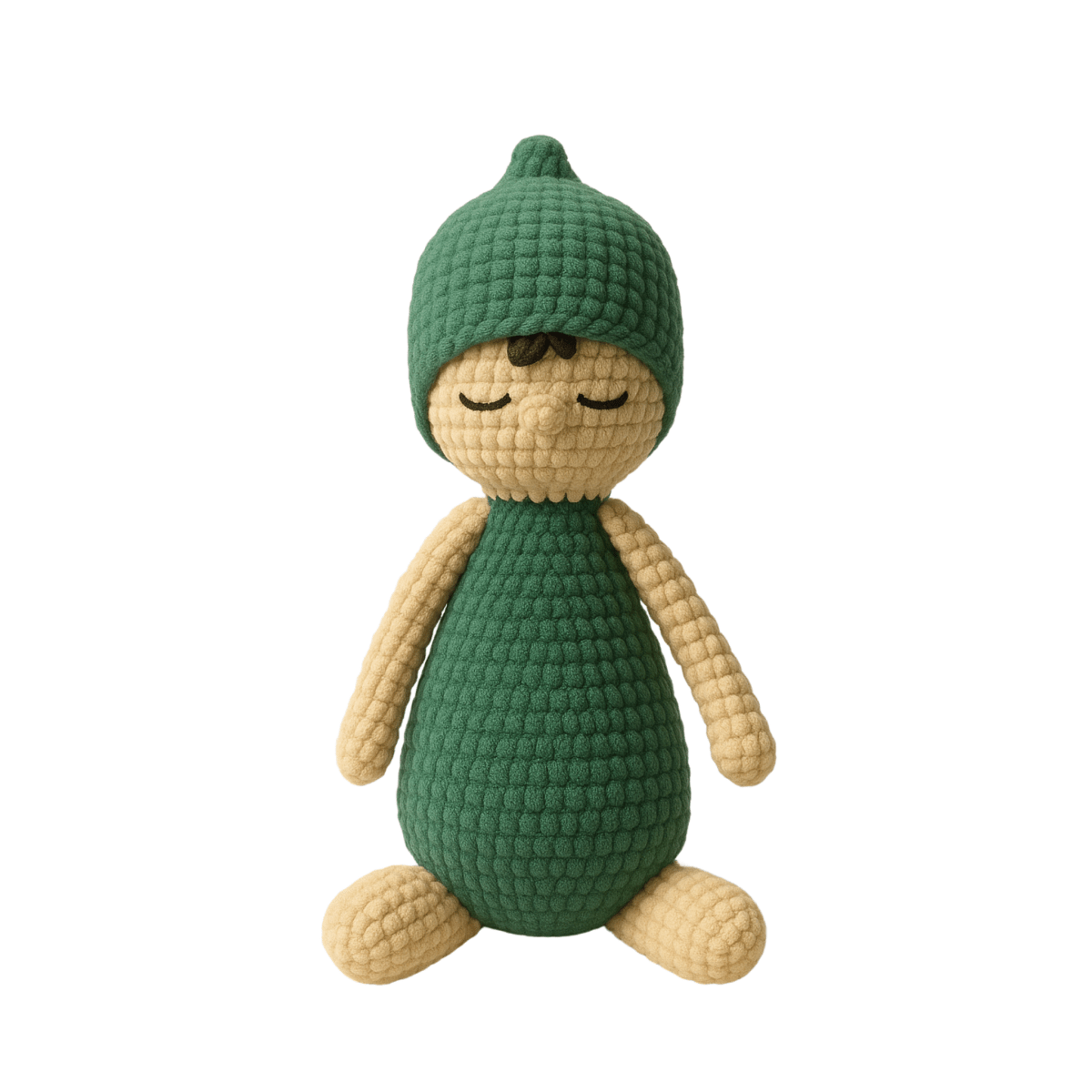 Handmade Crochet Sleepy Doll Unique Treasures