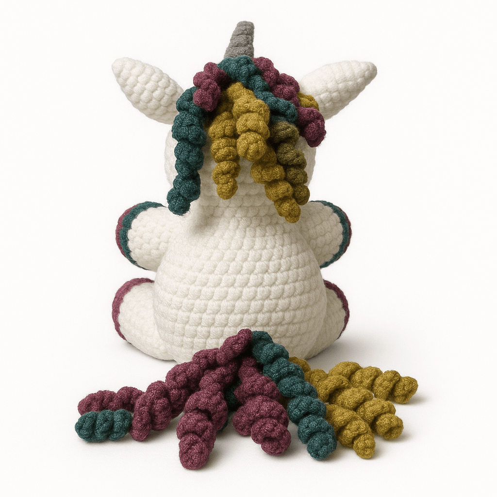 Handmade Crochet Unicorn Toy – Soft & Magical Friend - Unique