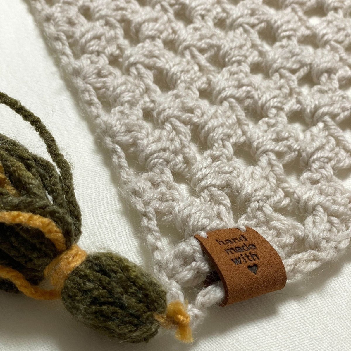 Handmade Honeycomb Tassel Throw - Unique Treasures