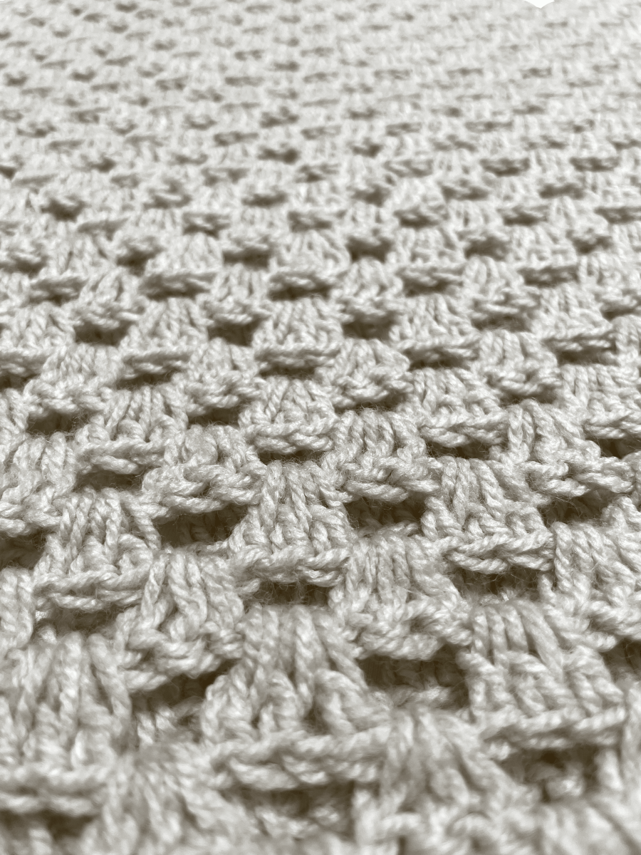 Handmade Honeycomb Tassel Throw - Unique Treasures