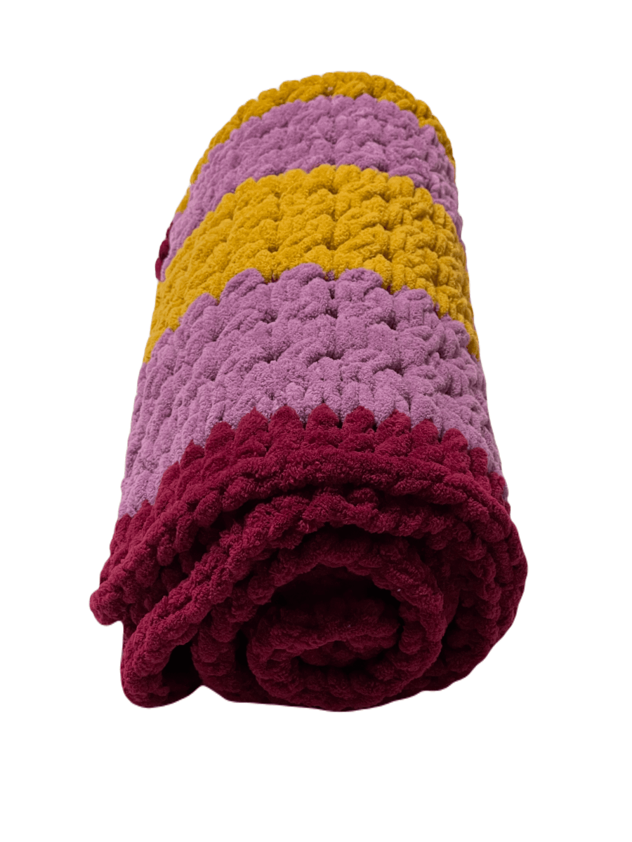 Handmade Sunset Glow Blanket - Unique Treasures