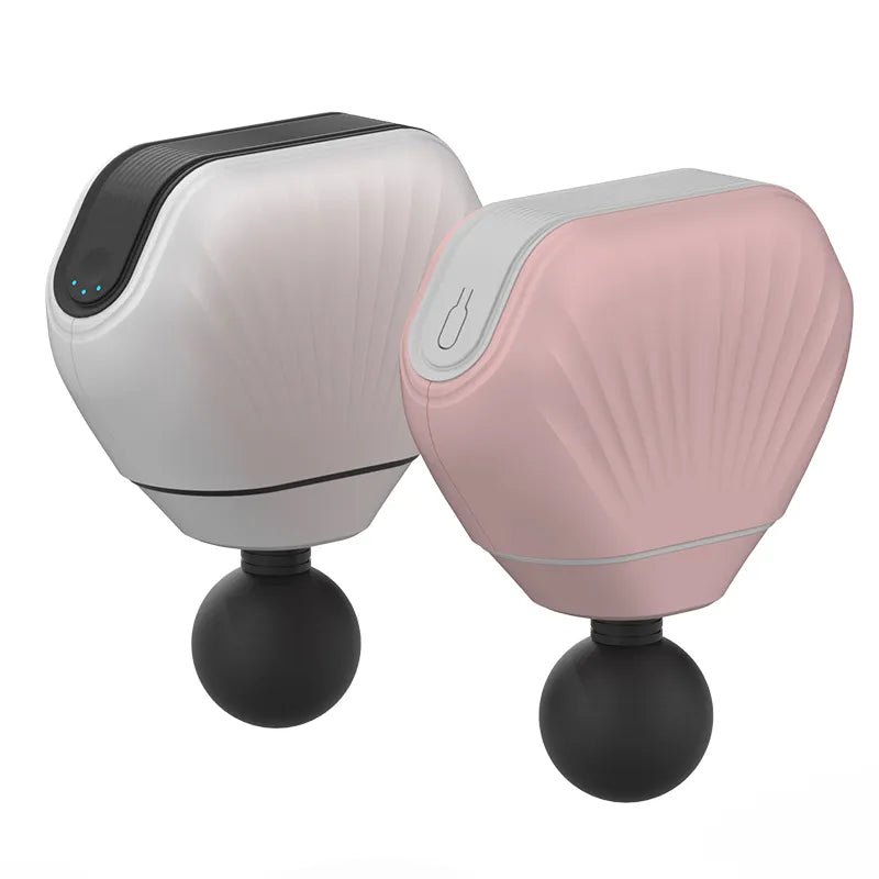 Mini Muscle Massage Guns, One White and One Pink