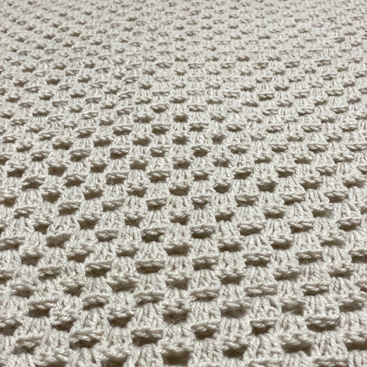 Handmade Honeycomb Tassel Throw - Unique Treasures