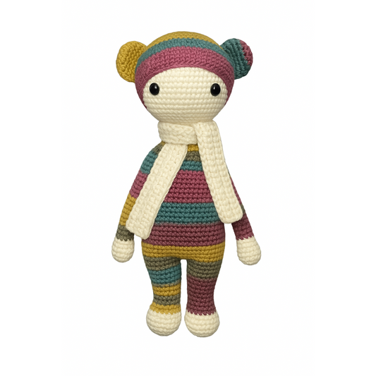 Handmade Cozy Doll – Winter Edition - Unique Treasures