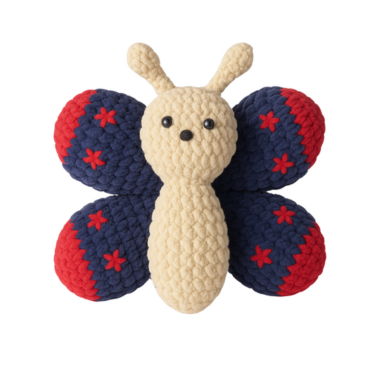 Handmade Crochet Butterfly Unique Treasures