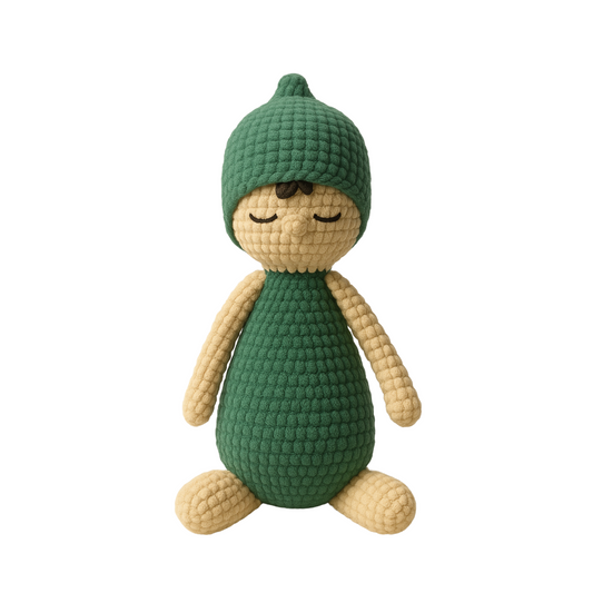 Handmade Crochet Sleepy Doll Unique Treasures