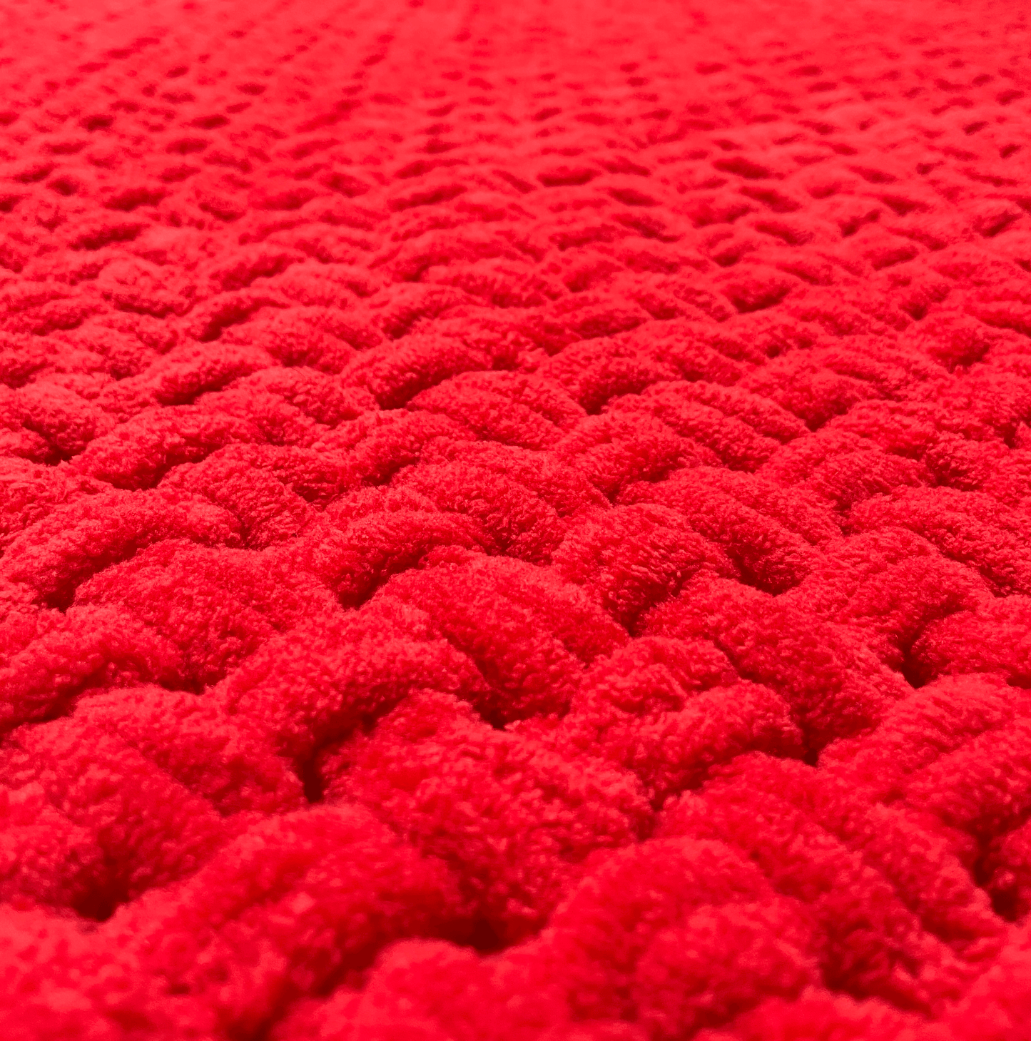 Cozy Red Hand-Knit Blanket - Unique Treasures