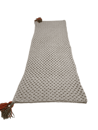 Handmade Honeycomb Tassel Throw - Unique Treasures