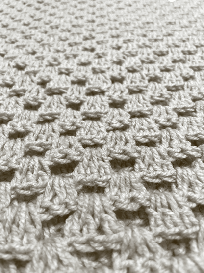 Handmade Honeycomb Tassel Throw - Unique Treasures