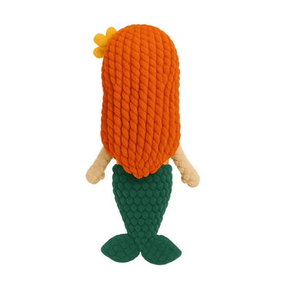 Marina the Sea Blossom Mermaid – Handmade Crochet Doll