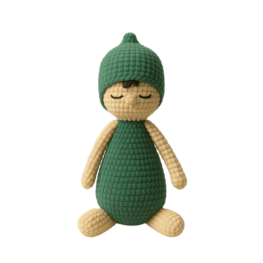 Handmade Crochet Sleepy Doll Unique Treasures