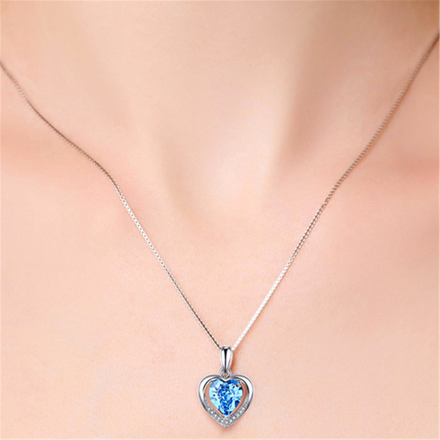 Heart Crystal Pendant