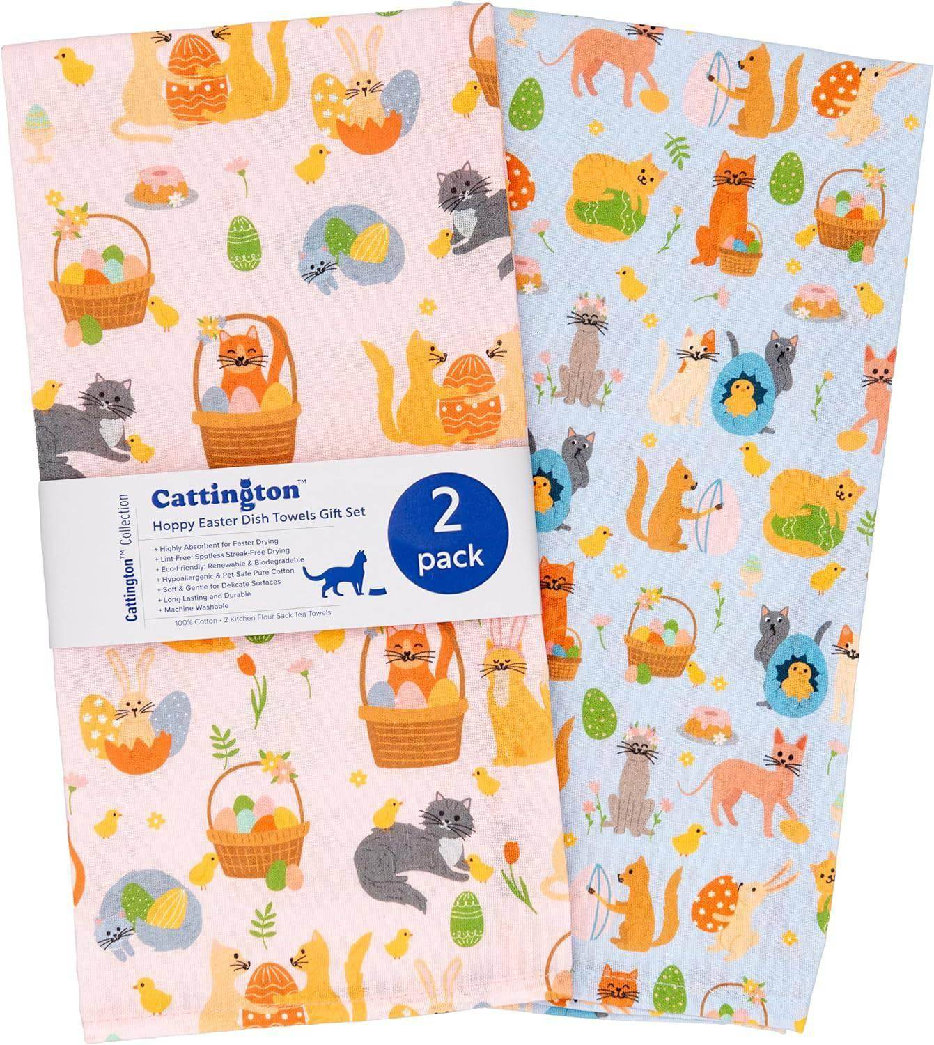 Puppington Pink Pet Kitchen Towels - Unique Treasures