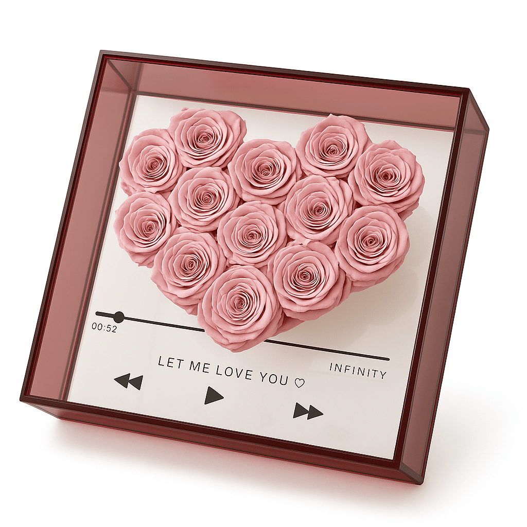 Transparent Acrylic Flower Box