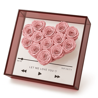 Transparent Acrylic Flower Box