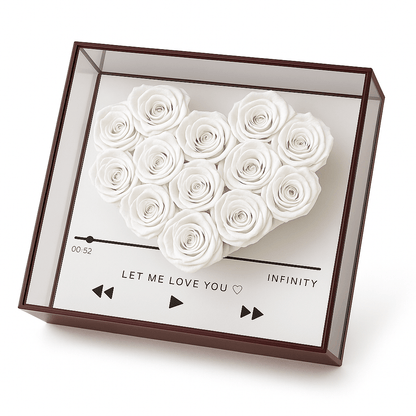 Transparent Acrylic Flower Box